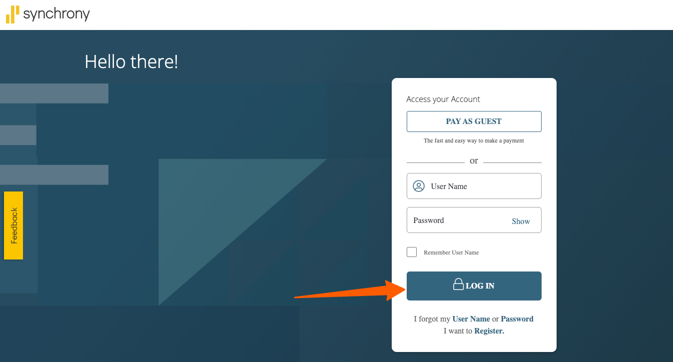 Synchrony Car Care Credit Card Login